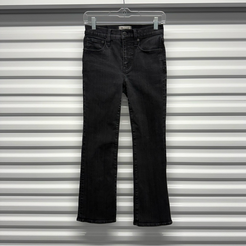 Madewell Black Mid Rise Kick Out Jeans Size 26